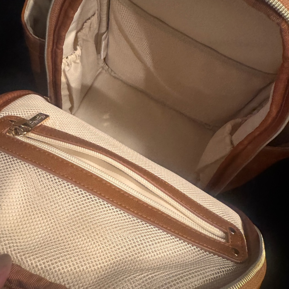 Itzy Ritzy Tan Backpack - Picture 2 of 3